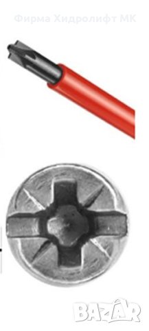 FACOM ADYB.1X100VE Отвертка високоволтова Pozidriv 1000V, снимка 4 - Отвертки - 30932408