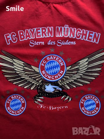 Фланелка / тениска FC Bayern Munchen / Fruit of the loom , снимка 3 - Тениски - 37771837