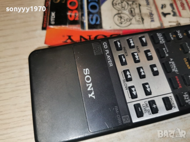 SONY RM-D991 AUDIO REMOTE-ВНОС SWISS 2412251105, снимка 10 - Ресийвъри, усилватели, смесителни пултове - 52890186