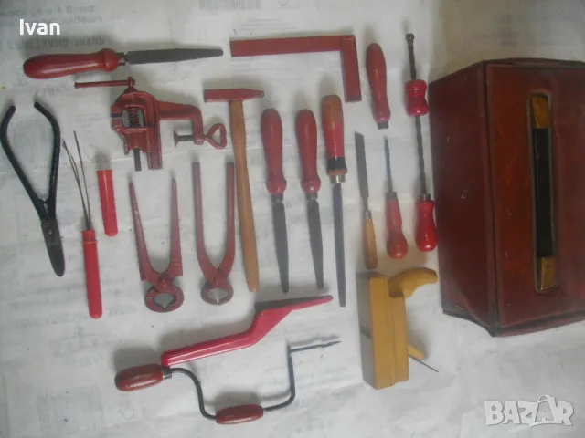 18 БРОЯ НЕМСКИ МИНИ РЪЧНИ ИНСТРУМЕНТИ ЗА МОДЕЛИЗЪМ СТАРО КАЧЕСТВО В ЧАНТА , снимка 4 - Други инструменти - 49765083