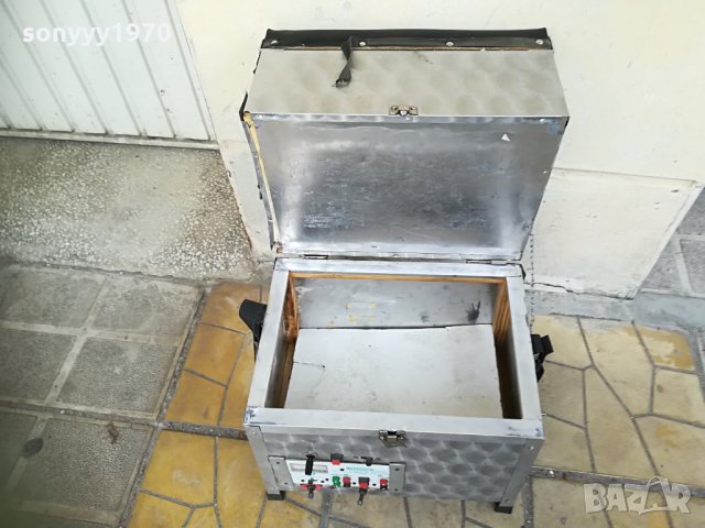 рибарски алуминиев стол с повер станция 2404211826, снимка 9 - Екипировка - 32667365