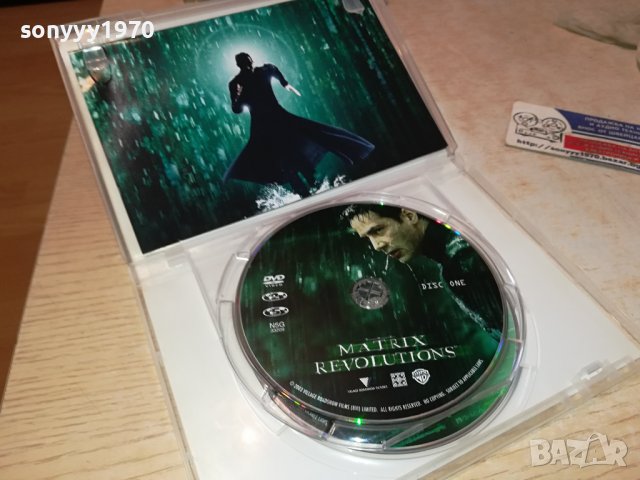 МАТРИЦАТА 2 ДВД ДИСКА 0301241551, снимка 15 - DVD филми - 43641160