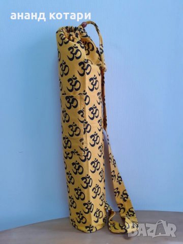 Йога чанта памучна с ОМ, снимка 2 - Йога - 28040450