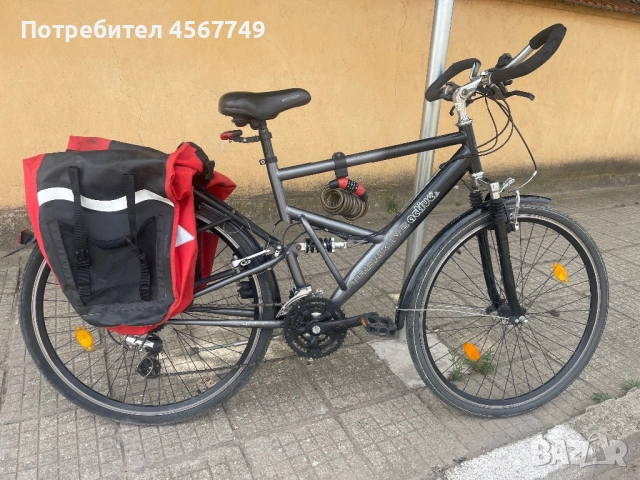 Велосипед с дисаги, снимка 1