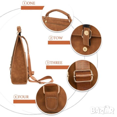 Дамска раница 1108, снимка 5 - Раници - 43055342