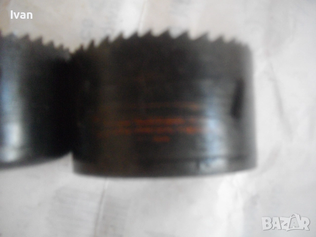 Немска боркорона за кръгли отвори от ф38мм до ф102мм Старо качество масивни, снимка 18 - Други инструменти - 51555562