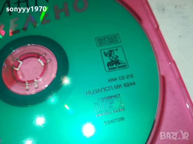 ИНА ЗЕЛЕНО ЦД 0806251728, снимка 5 - CD дискове - 50593484
