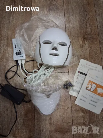 КОЗМЕТИЧНА Led маска за светлинна терапия, фотодинамична терапия за лице, акне, бръчки и други
