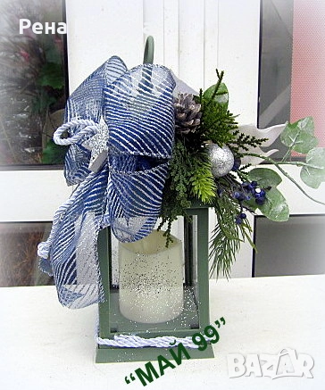 Коледен фенер, снимка 3 - Коледни подаръци - 52687046