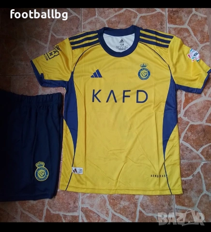 CR 7 ❤️⚽️ детско юношески екипи анцузи Ал Насър , снимка 4 - Футбол - 42302272