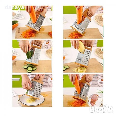 3500 Шестстранно кухненско ренде за зеленчуци, снимка 3 - Аксесоари за кухня - 39565469