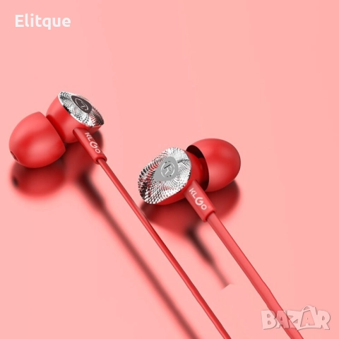 Жични слушалки с тапи и контрольор разположен върху кабела KLGO KS-10 - EP57, снимка 3 - Други стоки за дома - 52819070