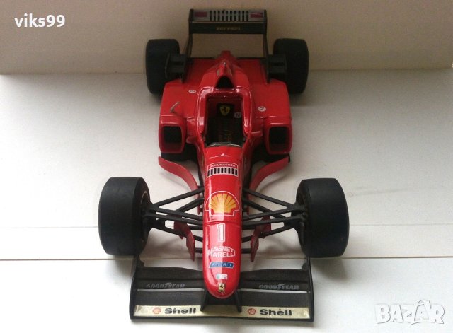 Ferrari F310 1996 М. Schumacher 1:20 Maisto Thailand, снимка 7 - Колекции - 41102899