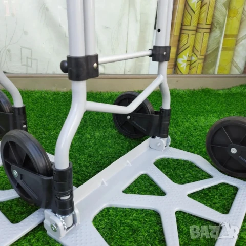 Многофункционална сгъваема количка – Вашият верен помощник при пазаруване и пренасяне, снимка 2 - Други стоки за дома - 50843637