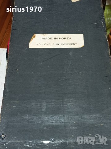 корейски стенен часовник профилактиран работещ, снимка 4 - Стенни часовници - 44002487