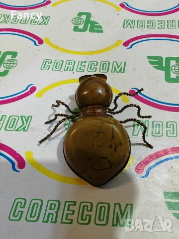 Брошка от индийски ахат , снимка 4 - Други - 53358610