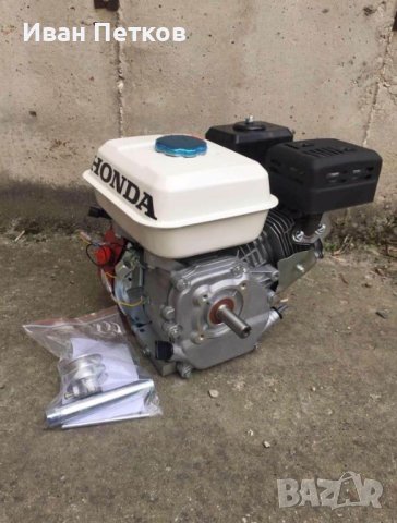 Двигател за мотофреза Хонда 7.5 к.с. OHV четиритактов HONDA с ШАЙБА, снимка 3 - Градинска техника - 40734095