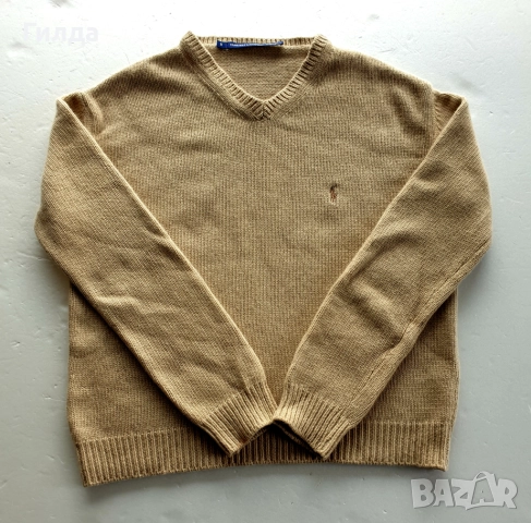 Ralph Lauren Golf 100% вълна пуловер S, снимка 3 - Блузи с дълъг ръкав и пуловери - 52770310