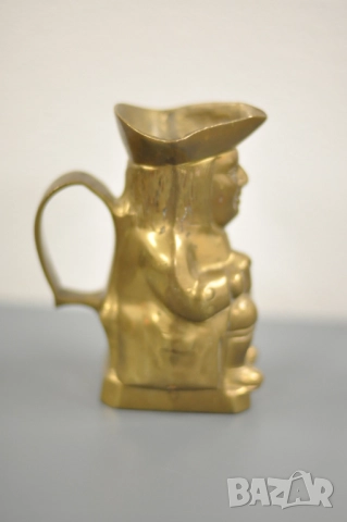 Месингова чаша, халба, ваза, снимка 3 - Декорация за дома - 52856730