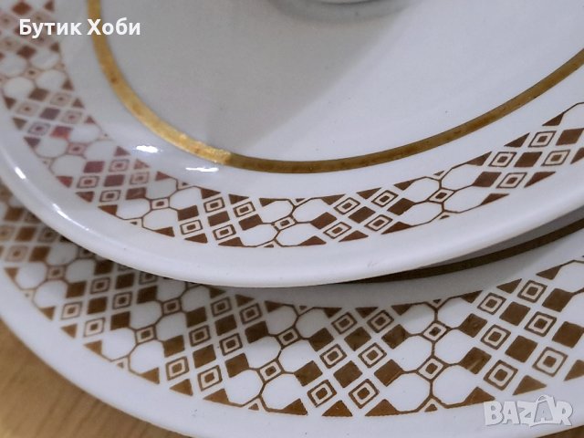 Троен сет за чай ,,Lettin,, DDR, снимка 5 - Антикварни и старинни предмети - 43740462