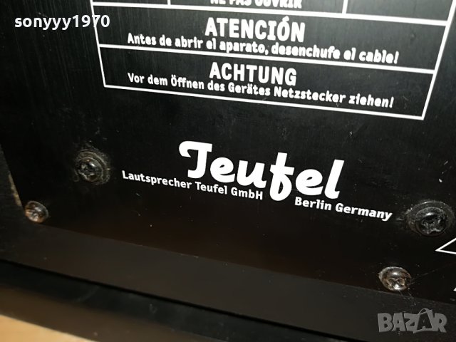 TEUFEL M3100/6SW-GERMANY L0906221949, снимка 12 - Тонколони - 37035330