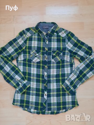 дамска карирана риза 