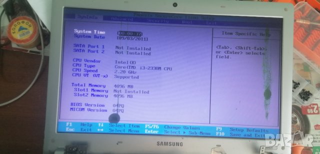Лаптоп Samsung RV520 - i3/4GB, снимка 3 - Части за лаптопи - 32572349