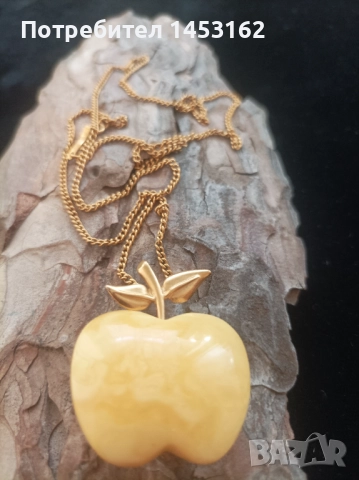 Руско колие с кехлибар 