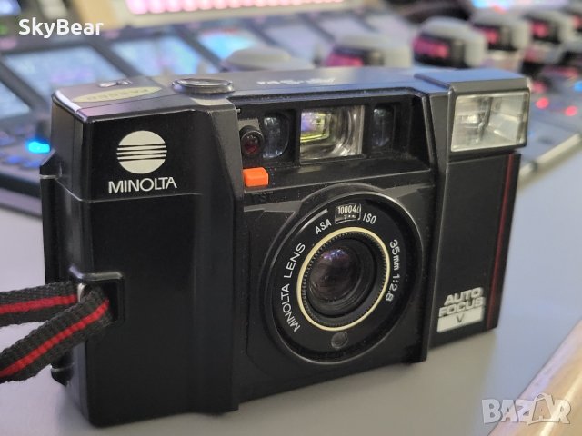 компактен лентов фотоапарат Minolta AF-S v цена, снимка 4 - Фотоапарати - 43982551