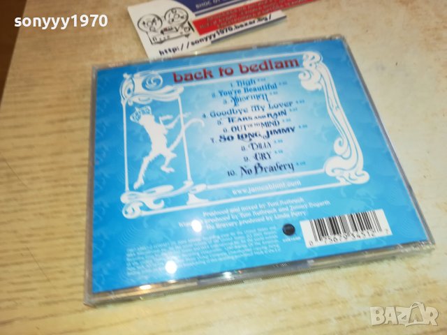 JAMES BLUNT-ORIGINAL CD 1903231312, снимка 10 - CD дискове - 40056815