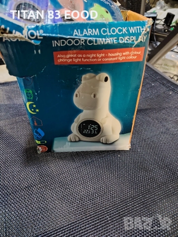 AURIOL® Будилник с индикатор за въздух в помещението (динозавър