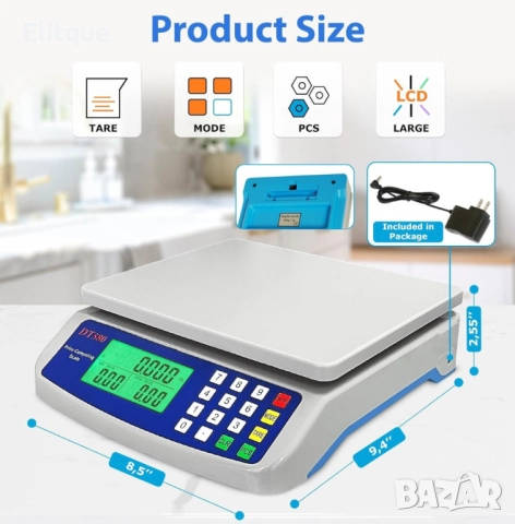 Мини електрическа везна 30 кг DT-580