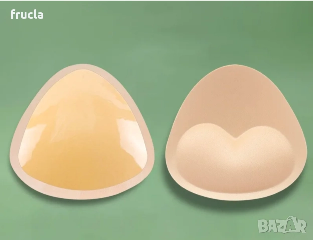 Триъгълни Самозалепващи Подплънки за сутиен или бански, снимка 4 - Бельо - 51466428