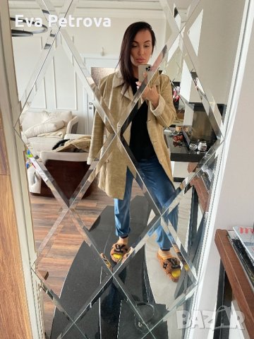 Кожен тренч манто Агнешка кожа S,M , снимка 8 - Палта, манта - 35355366