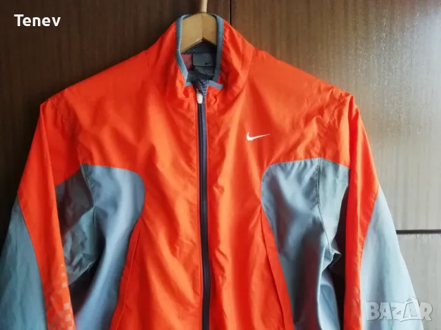 Nike Clima-Fit оригинално мъжко яке ветровка Vintage размер S, снимка 3 - Якета - 49303176