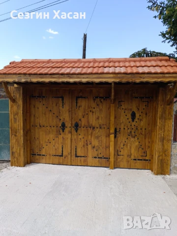 Дървени порти по поръчка - изработка и стилен вид!, снимка 3 - Дърводелски услуги - 51226986