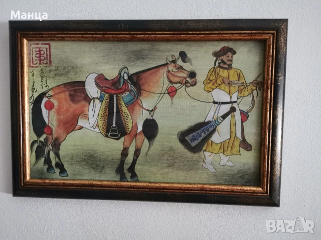 Старинни Монголски картини, снимка 6 - Картини - 51374988