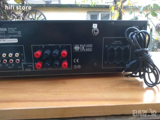 Yamaha AX-590, снимка 11 - Ресийвъри, усилватели, смесителни пултове - 27361374