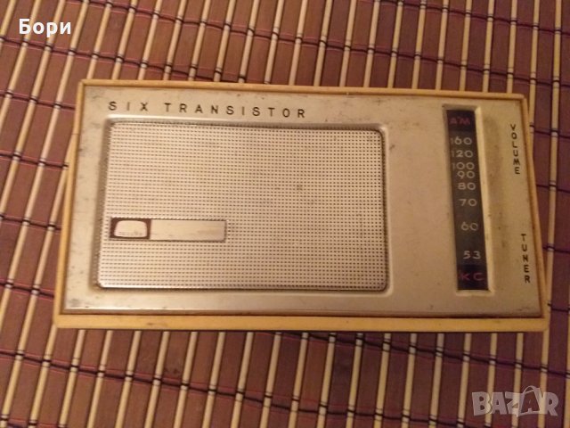 SIX TRANSISTOR 1964 JAPAN, снимка 7 - Радиокасетофони, транзистори - 27395639