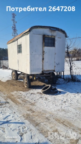 строителен фургон на колела