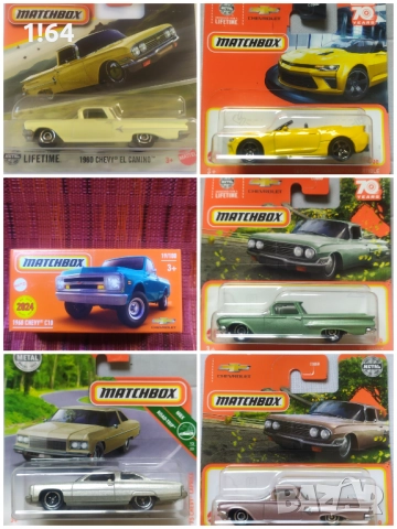 Hot Wheels / Matchbox Chevy , снимка 9 - Колекции - 51296664