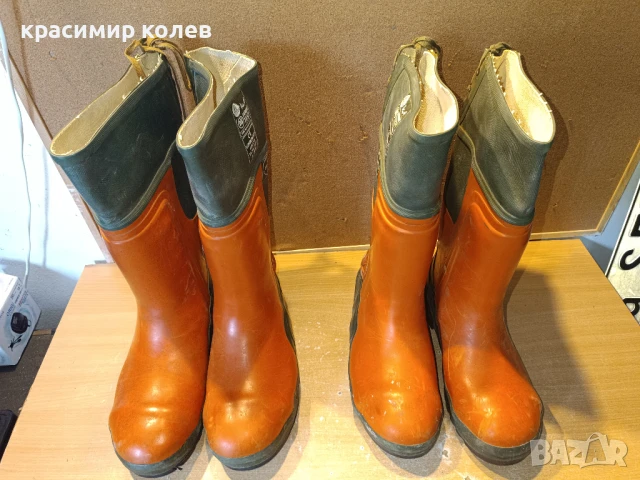 немски ботуши за дървосекачи "LUMBERJACK"/43 и 45/, снимка 2 - Други инструменти - 50460220