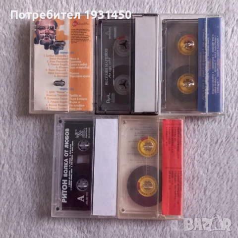 касетки за касетофон 5бр, снимка 2 - Аудио касети - 52717638