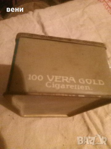 стара кутия от цигари , снимка 2 - Антикварни и старинни предмети - 43446979