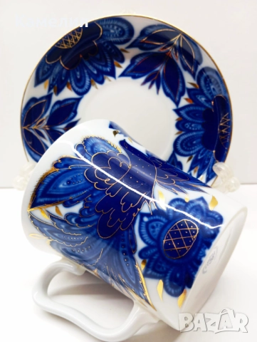 Руски порцелан , снимка 4 - Чаши - 52225404