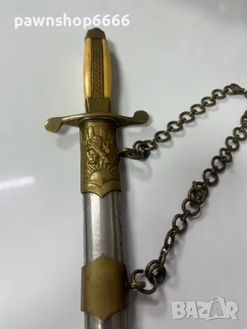 Офицерски кортик, снимка 4 - Антикварни и старинни предмети - 47926825