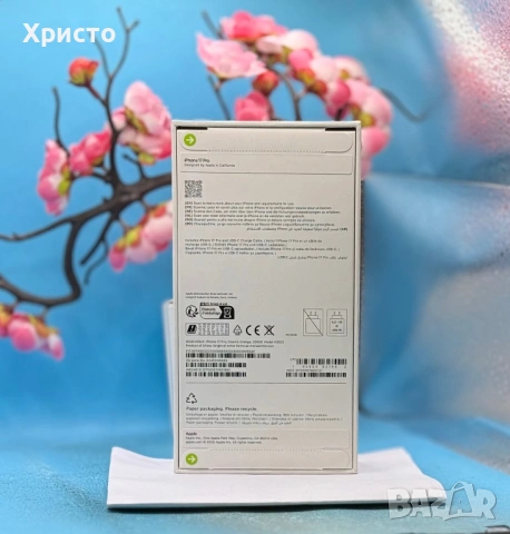 НОВ!!! Apple iPhone 17 Pro, 256GB, 5G, Cosmic Orange + подарък оригинален адаптер Apple, снимка 5 - Apple iPhone - 53377525