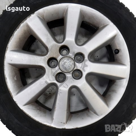 Алуминиеви джанти 5x100 с гуми R16 Toyota Avensis II 2003-2009 ID: 116076, снимка 2 - Части - 43214365