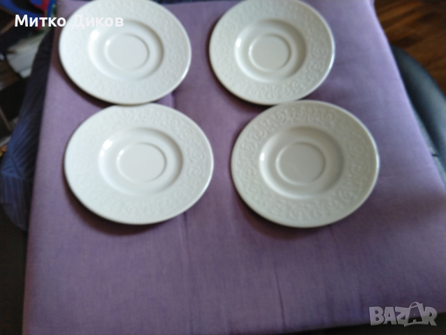 Сервиз за кафе  нов 12 части марков фин порцелан Kutahya Bone Irem, снимка 7 - Сервизи - 44928628