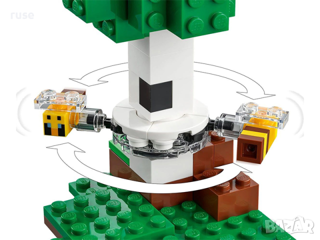 НОВИ! LEGO® Minecraft™ 21241 Къщата на пчелите, снимка 5 - Конструктори - 44875185